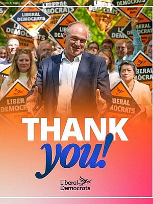Ed Davey thanks everyone involved